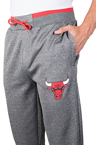 Ultra Game NBA Men's Soft Fleece Active Jogger Sweatpants Heather Charcoal XX-Large