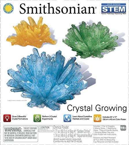 Smithsonian Crystal Growing Gem Like