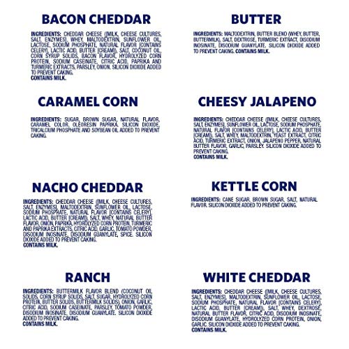 Kernel Season's Popcorn Seasoning Mini Jars Variety Pack, 0.9 Ounce (Pack of 8)