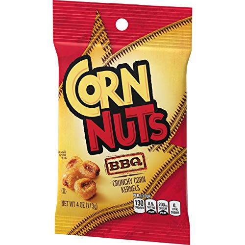 Corn Nuts BBQ Crunchy Kernels 4 Oz Bags, Barbecue, 48 Oz, Pack of 12