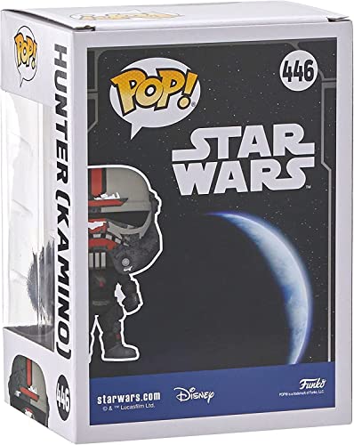Funko Pop! Star Wars: Across The Galaxy - Hunter with Pin, Amazon Exclusive