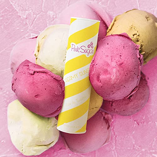 Pink Sugar Creamy Sunshine Eau de Toilette Perfume for Women, 3.4 Fl. Oz.