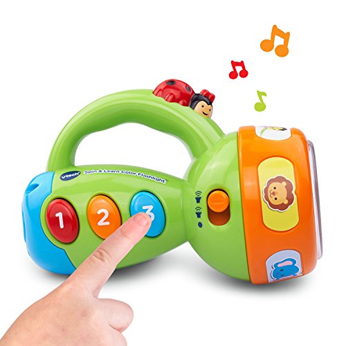 VTech Spin and Learn Color Flashlight Amazon Exclusive, Lime Green