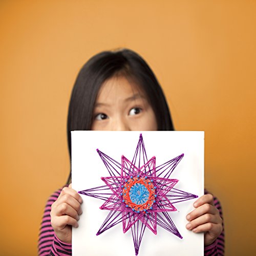 Craft-tastic DIY String Art – Craft Kit for Kids – Everything Included For 3 Fun Arts and Crafts Projects – Bird Series