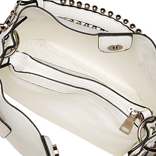 Steve Madden womens SAMMY Bucket Bag White, White, One Size US