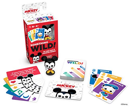 Something Wild! Disney Mickey and Friends - Mickey Mouse Card Game - Christmas Stocking Stuffer