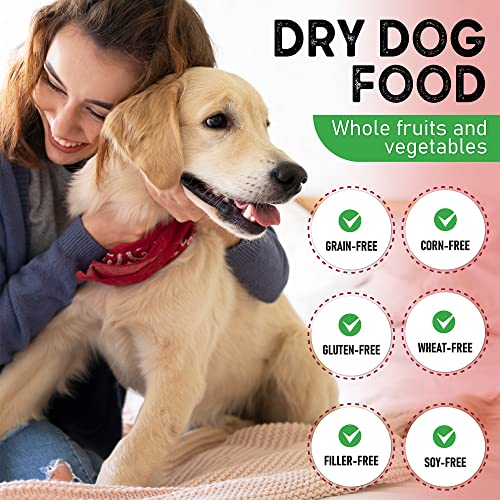 Health Extension Dry Dog Food, Natural Food for All Puppies and Dogs with Added Vitamins and Mineral, Lamb and Brown Rice Recipe (4 Lb / 1.8 Kg)