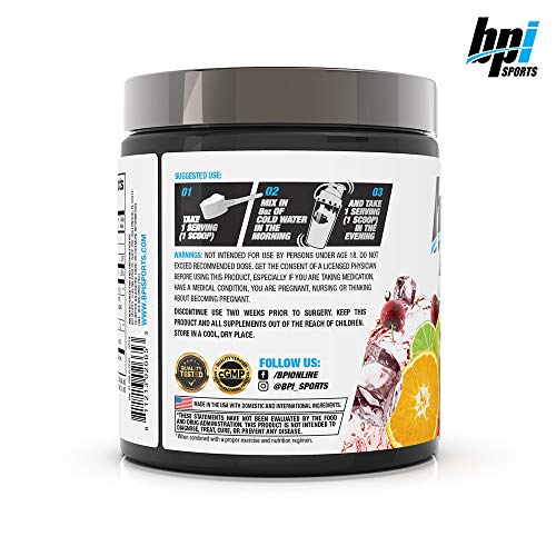 BPI Sports CLA + Carnitine – Conjugated Linoleic Acid – Weight Loss Formula – Metabolism, Performance, Lean Muscle – Caffeine Free – For Men and Women – Fruit Punch – 50 servings – 12.34 oz
