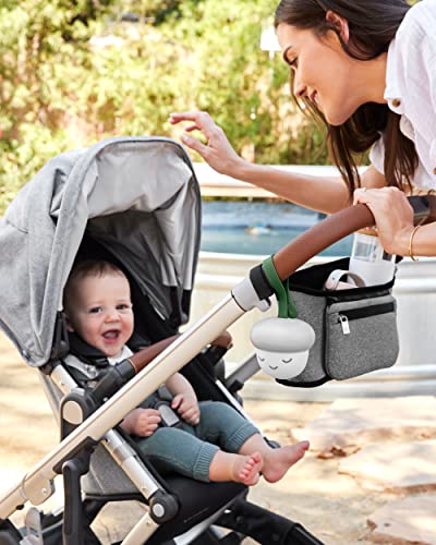 Skip Hop Universal Stroller Organizer, Grab and Go, Heather Grey