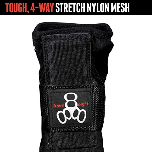 Triple 8 Saver Series Wristsaver II - Slide On Wrist Guard (Black, Junior)