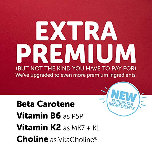 SmartyPants Kids Formula Cherry Berry Daily Gummy Vitamins: Gluten Free, Multivitamin and Omega 3 Fish Oil (Dha/Epa), Methyl B12, Vitamin D3, Vitamin B6, 90 Count (22 Day Supply) (Packaging May Vary)