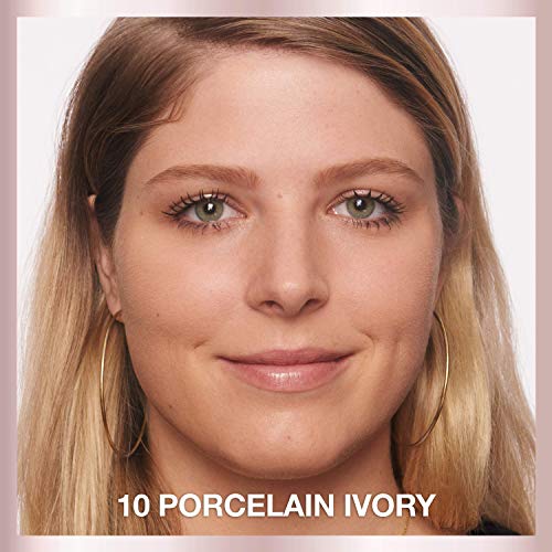 Maybelline Dream Radiant Liquid Medium Coverage Hydrating Makeup, Lightweight Liquid Foundation, Porcelain Ivory, 1 Count