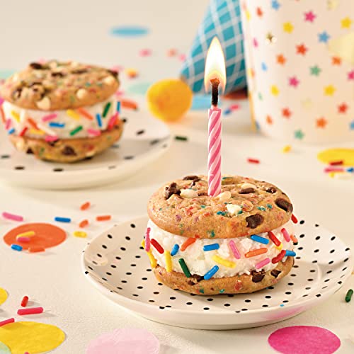 CHIPS AHOY! Chewy Confetti Cake Chocolate Chip Cookies with Rainbow Sprinkles, Birthday Cookies, Family Size, 12 - 14.38 oz Packs