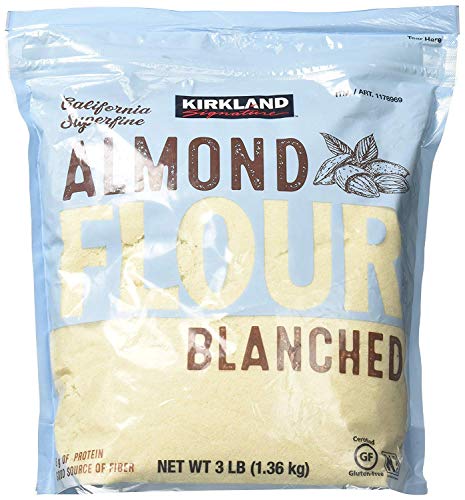 Kirkland Signature Almond Flour Blanched California Superfine, 3 Pounds, Set of 2