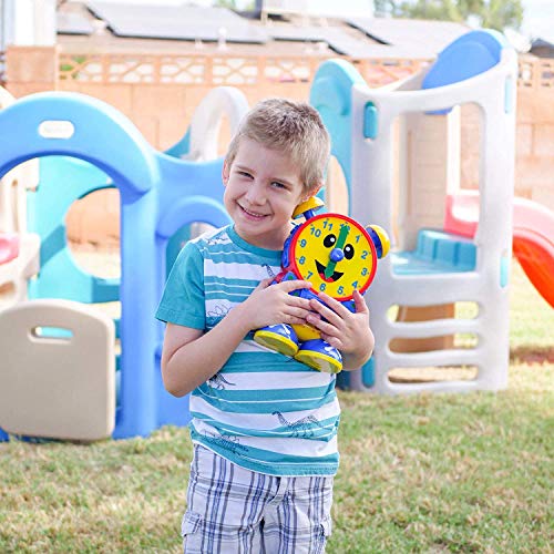 The Learning Journey Telly The Teaching Time Clock - Electronic Analog and Digital Time Telling Aid with Two Quiz Modes and Night Light - Telling Time Teaching Clock - Award Winning Toys