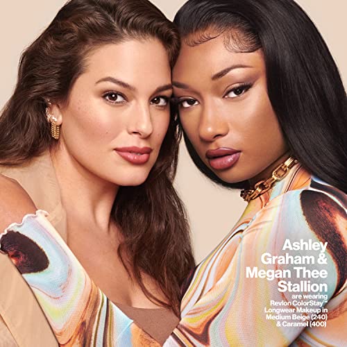 Liquid Foundation by Revlon, ColorStay Face Makeup for Normal and Dry Skin, SPF 20, Longwear Medium-Full Coverage with Natural Finish, Oil Free, 315 Butterscotch, 1 Fl Oz