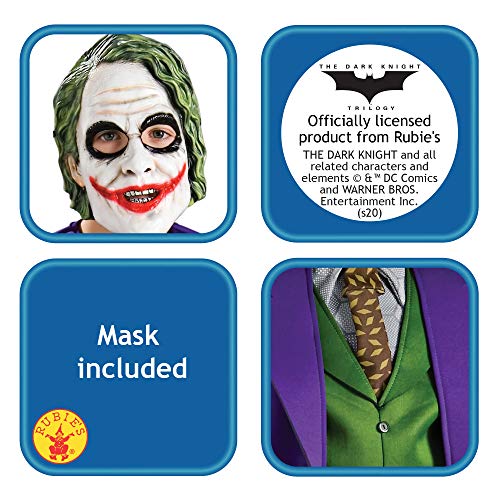 Rubie's Batman The Dark Knight Deluxe The Joker Child Costume, Medium