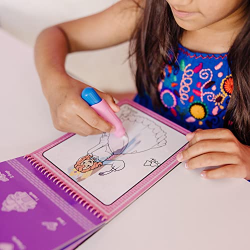 Melissa and Doug On the Go Water Wow! Reusable Water-Reveal Activity Pad - Fairy Tale - Imagine Ink Coloring Book, Stocking Stuffers For Kids Ages 3+, Travel Toys For Toddlers