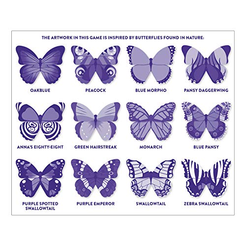 Mudpuppy Butterflies Shaped Memory Match, Multicolor
