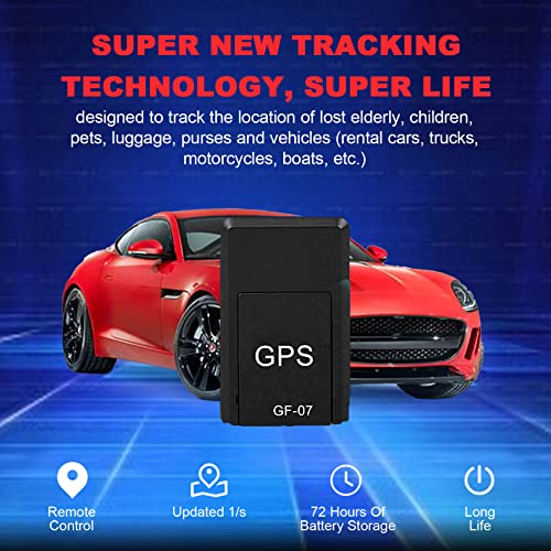 GPS Tracker for Vehicle,Magnetic Mini GPS Tracker Locator Real Time, No Subscription,Anti-Theft Micro GPS Tracking Device with Free App for Cars, Kids, Elderly, Wallet, Luggage