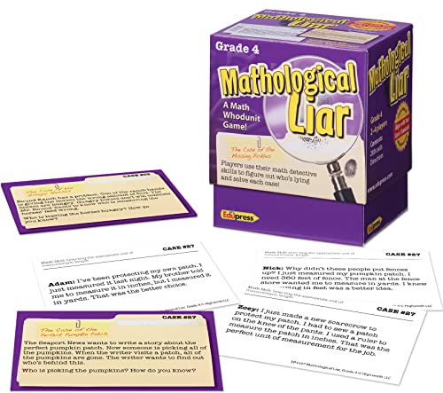 Edupress Mathological Liar, Grade 4
