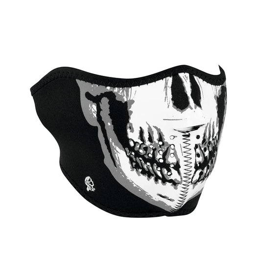 ZANheadgear® Half Mask Neoprene Skull Face
