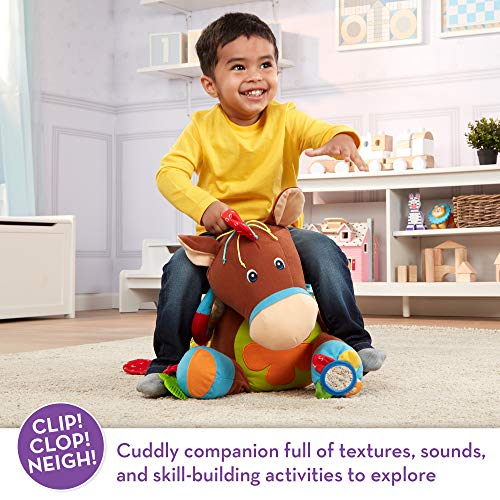 Melissa and Doug Giddy-Up and Play Baby Activity Toy - Multi-Sensory Horse