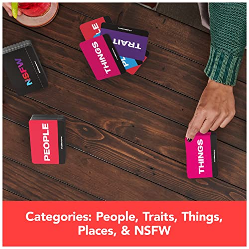 Spin Master Games Tell Me Without Telling Me - The Viral Trend, Now A Hilarious Party Game for Bachelorette, College, Birthdays, and More, for Adults Ages 18 and up