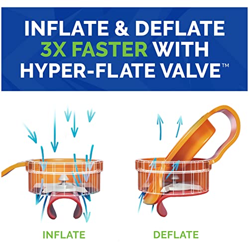 Kelsyus Premium Floating Hammock Portable Recliner Chair with Fast Inflation, Inflatable Lake and Pool Float for Adults with Headrest, Amazon Exclusive