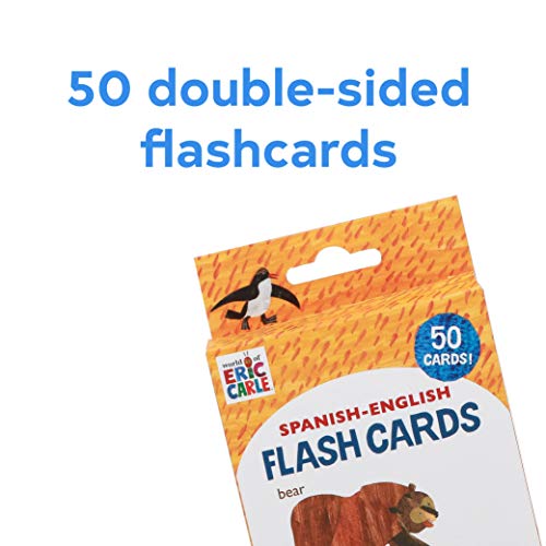 World of Eric Carle (TM) Spanish-English Flash Cards: (Bilingual Flash Cards for Kids, Learning to Speak Spanish, Eric Carle Flash Cards, Learning a Language)