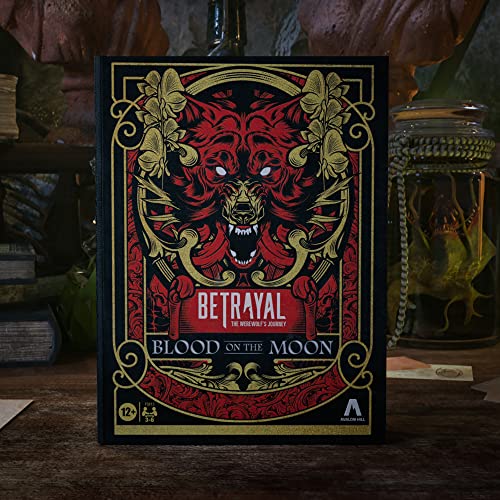 Hasbro Gaming Betrayal The Werewolf's Journey Blood on The Moon Tabletop Board Game Expansion, Ages 12+, Requires Betrayal at House on The Hill 3rd Edition to Play