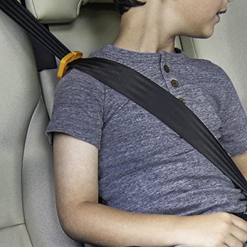 Chicco GoFit ClearTex Backless Booster Car Seat - Shadow | Black