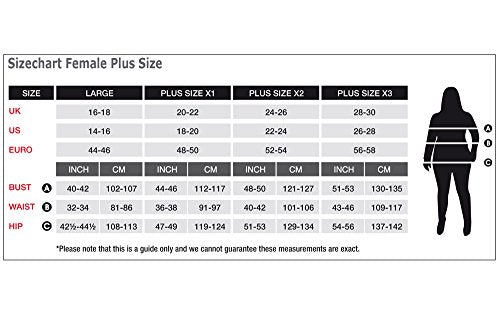 Smiffys - 38873 - Halloween Ladies Skeleton Costume - X1- US SIze 18 / 20