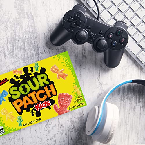 SOUR PATCH KIDS Original Soft and Chewy Candy, 12 - 3.5 oz Boxes