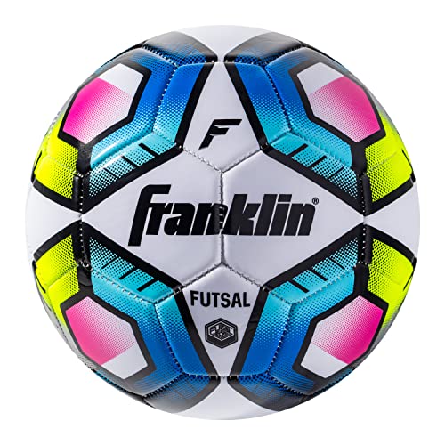 Franklin Sports Futsal Ball - Low Bounce Futsal and Indoor Soccer Training Ball - Heavy Indoor + Outdoor Futsal Ball - Official Size - Size 4