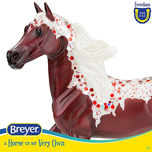 Breyer Horses Freedom Series Red Velvet | Decorator Series | 9' x 6' | Horse Toy Model | 1:12 Scale Horse Figurine | Model #62220