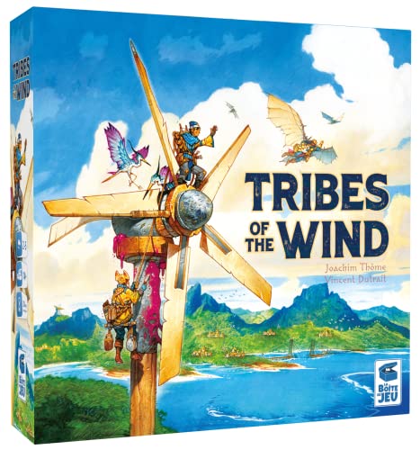 Tribes of The Wind | Strategy Game | Ages 14+ | 2 to 5 Players | 60 Minutes