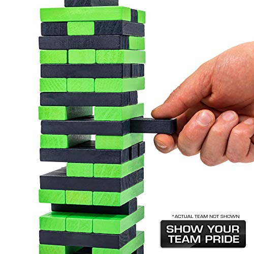 Wild Sports NFL New York Jets Table Top Stackers 3' x 1' x .5', Team Color