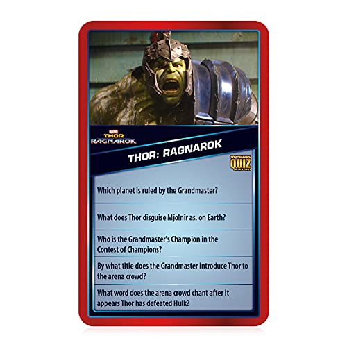 Top Trumps Marvel Cinematic Universe Quiz Game