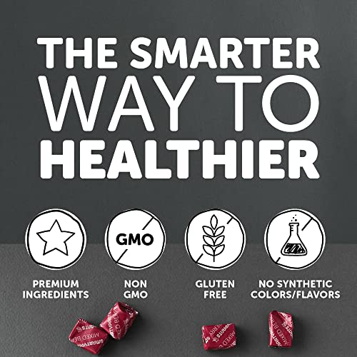 SmartyPants Adult Daily Mineral Vitamins: Calcium, Magnesium Citrate, D3, Zinc and Chromium for Immune Support, Energy, Bone and Muscle Function, 60 Soft Chews (30 Day Supply)