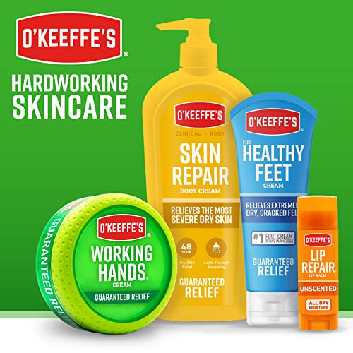 O'Keeffe's Healthy Feet Foot Cream, 3.2 Ounce Jar (Pack of 1)