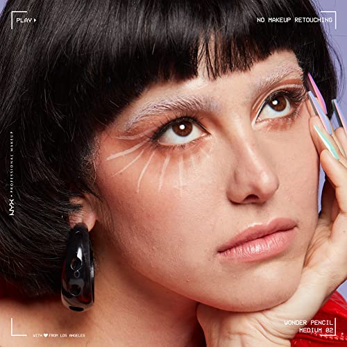 NYX PROFESSIONAL MAKEUP Wonder Pencil, Multi-Use Micro Highlighter and Concealer Stick - Medium