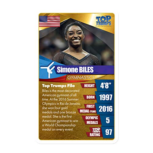 Top Women Athletes Top Trumps Card Game