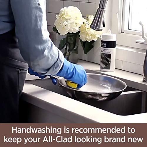 All-Clad 6508 SS Copper Core 5-Ply Bonded Dishwasher Safe Stockpot/Cookware, 8-Quart, Silver