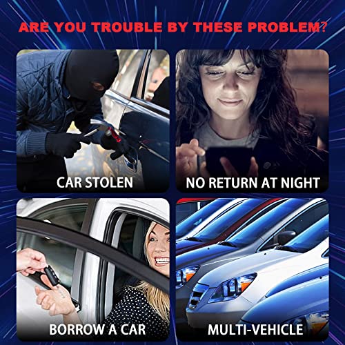 GPS Tracker for Vehicle,Magnetic Mini GPS Tracker Locator Real Time, No Subscription,Anti-Theft Micro GPS Tracking Device with Free App for Cars, Kids, Elderly, Wallet, Luggage