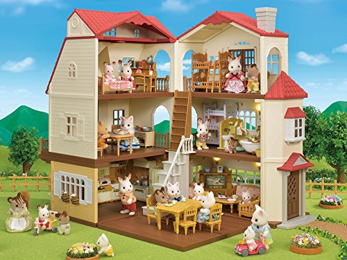 Calico Critters dollhouses Red Roof Cozy Cottage
