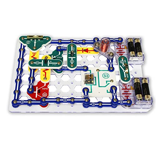 Snap Circuits Extreme SC-750 Electronics Exploration Kit Over 750 Projects Full Color Project Manual 80+ Snap Circuits Parts STEM Educational Toy For Kids 8+