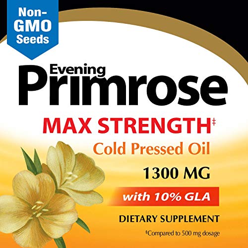 Nature’s Way Evening Primrose Max Strength‡, 120 Softgels