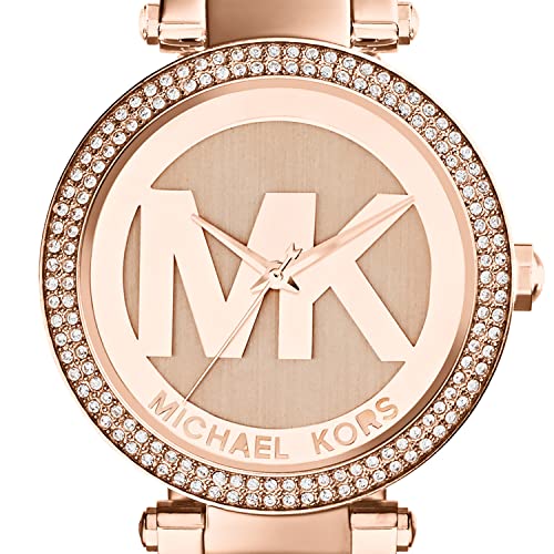 Michael Kors Women's Parker Rose Gold-Tone Watch MK5865
