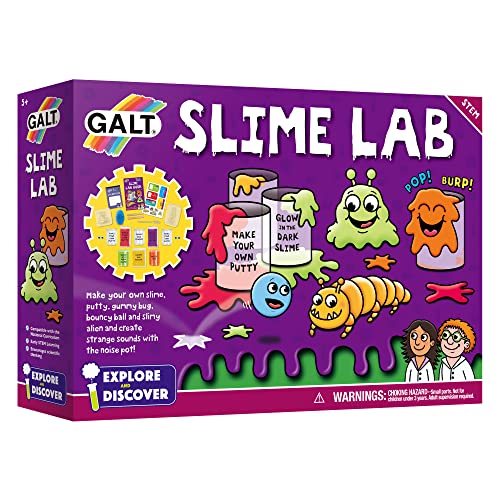 Galt Toys, Slime Lab, Science Kits for Kids, Ages 5+, Multicolor